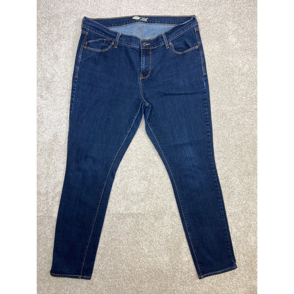 Old Navy The Flirt Jeans Dark Wash‎ Size 14 Straight Leg Women